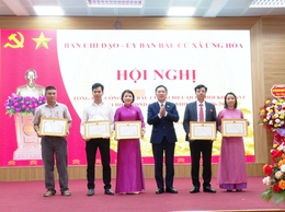 ỨNG HOÀ TỔNG KẾT CÔNG TÁC BẦU CỬ QUỐC HỘI KHÓA XVI VÀ ĐẠI BIỂU HĐND CÁC CẤP, NHIỆM KỲ 2026 – 2031.