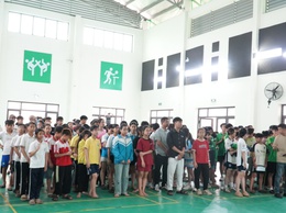 Sôi nổi giải thể thao học sinh phổ thông xã Chuyên Mỹ năm học 2025 - 2026