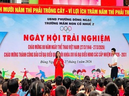 Sôi nổi Ngày hội trải nghiệm tại trường Mầm Non Cổ Nhuế 2