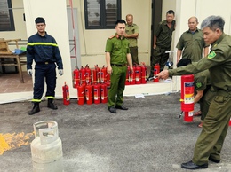 Hội nghị tập huấn kiến thức, kỹ năng phòng cháy, chữa cháy và cứu nạn, cứu hộ tại xã Phúc Lộc