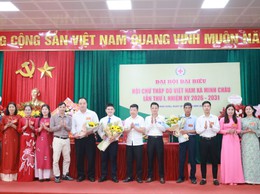 Xã Minh Châu tổ chức thành công Đại hội Hội Chữ thập đỏ lần thứ I, nhiệm kỳ 2026–2031.