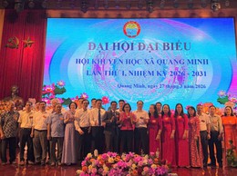 Đại hội đại biểu Hội Khuyến học xã Quang Minh lần thứ nhất