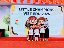 Sân chơi trí tuệ “Rung chuông vàng” tiếng anh nơi tỏa sáng của các bé trường mầm  non A Tứ Hiệp