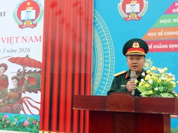 Ban CHQS xã Trần Phú phối hợp với Trường THPT Nguyễn Văn Trỗi tuyên truyền tuyển sinh quân sự năm 2026