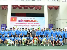 Xã Mê Linh tổ chức thành công Giải Pickleball mở rộng lần thứ II - Năm 2026