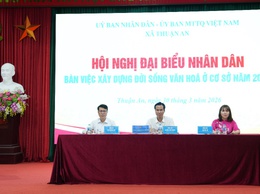 Hội nghị Đại biểu Nhân dân xã Thuận An bàn việc xây dựng đời sống văn hóa ở cơ sở năm 2026