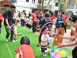 Trường Mầm non Việt - Bun (phường Hai Bà Trưng): Lan tỏa tinh thần thể thao đến từng “búp măng non”