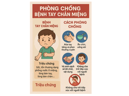 Bài tuyên truyền phòng chống bệnh Tay chân miệng