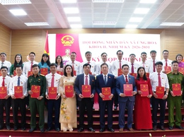 KỲ HỌP THỨ NHẤT HĐND XÃ ỨNG HOÀ KHÓA II, NHIỆM KỲ 2026-2031 THÀNH CÔNG TỐT ĐẸP.