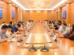 THANH TRÌ THAM DỰ HỘI NGHỊ TRỰC TUYẾN TRIỂN KHAI NGHỊ QUYẾT 02 CỦA BỘ CHÍNH TRỊ