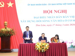 HỘI NGHỊ ĐẠI BIỂU NHÂN DÂN XÃ THƯ LÂM BÀN VIỆC XÂY DỰNG ĐỜI SỐNG VĂN HÓA Ở CƠ SỞ 
NĂM 2026
