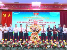 Xã Phúc Thọ tổ kỷ niệm 80 năm Ngày Thể dục Thể thao Việt Nam