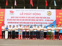SÓC SƠN TỔ CHỨC NGÀY CHẠY OLYMPIC VÌ SỨC KHOẺ TOÀN DÂN NĂM 2026 VÀ PHÁT ĐỘNG GIẢI CHẠY BÁO HÀ NỘI MỚI MỞ RỘNG LẦN THỨ 51, CHÀO MỪNG 80 NĂM NGÀY TRUYỀN THỐNG THỂ DỤC THỂ THAO VIỆT NAM