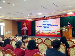 XÃ ĐÔNG ANH TỔ CHỨC LỚP TẬP HUẤN BÁO CÁO VIÊN, TUYÊN TRUYỀN VIÊN PHÁP LUẬT NĂM 2026