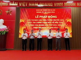 DÂN HÒA PHÁT ĐỘNG HAI CUỘC THI LỚN NĂM 2026: CHÍNH LUẬN VÀ BÁO CÁO VIÊN, TUYÊN TRUYỀN VIÊN GIỎI NĂM 2026.