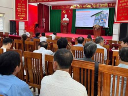 Xã Thượng Phúc: Lấy ý kiến về bồi thường, hỗ trợ tái định cư phục vụ dự án đường sắt tốc độ cao Bắc - Nam