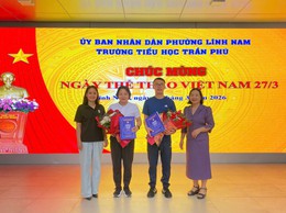 TRƯỜNG TIỂU HỌC TRẦN PHÚ SÔI NỔI CÁC HOẠT ĐỘNG CHÀO MỪNG NGÀY THỂ THAO VIỆT NAM 27/3