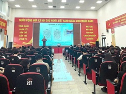 Đảng bộ phường Tây Tựu tham dự Hội nghị trực tuyến quán triệt Nghị quyết số 02-NQ/TW ngày 17-3-2026 của Bộ Chính trị