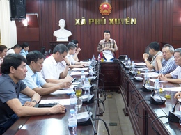 PHÚ XUYÊN TRIỂN KHAI PHƯƠNG ÁN CƯỠNG CHẾ XỬ LÝ VI PHẠM ĐẤT ĐAI ĐỐI VỚI 23 TRƯỜNG HỢP TRÊN ĐỊA BÀN