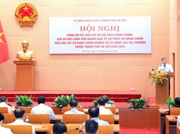 Xã Đại Xuyên tham dự hội nghị trực tuyến công bố kết quả chỉ số cải cách hành chính năm 2025