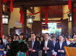 Phường Hoàn Kiếm khai hội đền Bạch Mã