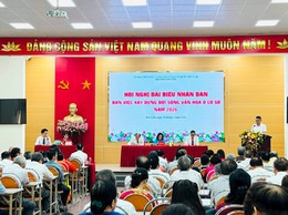 Phường Kim Liên phát huy sức dân trong xây dựng đời sống văn hóa cơ sở