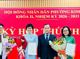 Phường Kim Liên kiện toàn bộ máy chính quyền nhiệm kỳ 2026 - 2031