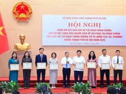 Hà Nội công bố kết quả Chỉ số cải cách hành chính năm 2025