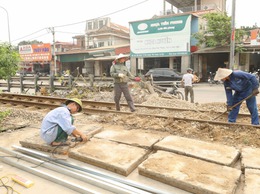 Đại Xuyên quyết liệt xóa bỏ các lối đi tự mở qua đường sắt,đảm bảo an toàn giao thông