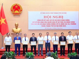 Hà Nội công bố Chỉ số CCHC năm 2025: Xã Phúc Thọ dẫn đầu nhóm 2 khối xã