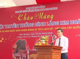 Tưng bừng Lễ hội làng Kim Hoàng