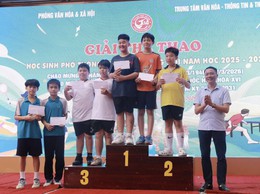 Sôi nổi Giải thể thao học sinh phổ thông phường Dương Nội năm học 2025 - 2026
