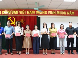 Xã Hòa Phú: 6 đảng viên hoàn thành xuất sắc lớp bồi dưỡng lý luận chính trị cho đảng viên mới khóa I năm 2026