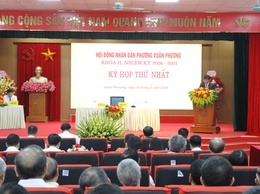 Phường Xuân Phương tổ chức Kỳ họp thứ Nhất HĐND phường khóa II, nhiệm kỳ 2026 - 2031