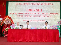 Hội nghị cán bộ, công chức, viên chức, người lao động xã Phù Đổng năm 2026