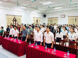 Xã Quốc Oai khai giảng lớp bồi dưỡng lý luận chính trị cho đảng viên mới khóa I năm 2026