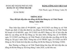 ĐẢNG ỦY XÃ VĨNH THANH