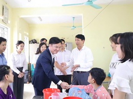 Hội nghị thảo luận hợp tác giữa Trung tâm chăm sóc người khuyết tật và Bệnh viện đa khoa Ba Vì