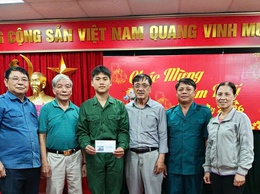 THANH NIÊN PHƯỜNG VĨNH HƯNG SẴN SÀNG LÊN ĐƯỜNG NHẬP NGŨ BẢO VỆ TỔ QUỐC