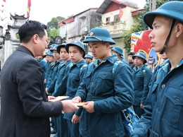 Tam Hưng rộn ràng Ngày hội giao quân năm 2026: 32 thanh niên ưu tú lên đường bảo vệ Tổ quốc