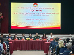 HỘI NGHỊ TIẾP XÚC CỬ TRI VỚI NGƯỜI ỨNG CỬ ĐẠI BIỂU HĐND PHƯỜNG KHÓA II, NHIỆM KỲ 2026 - 2031