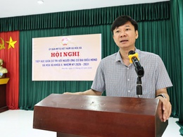 ỨNG CỬ VIÊN ĐƠN VỊ BẦU CỬ SỐ 03 XÃ HOÀ XÁ 
HOÀN THÀNH TIẾP XÚC CỬ TRI VẬN ĐỘNG BẦU CỬ