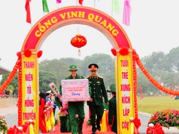 Tuổi trẻ xã Phúc Thọ viết tiếp trang sử truyền thống, vững bước quân hành vì Tổ quốc