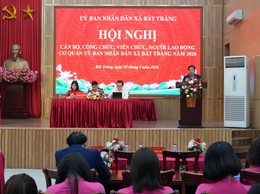 Bát Tràng tổ chức hội nghị cán bộ, công chức, viên chức, người lao động năm 2026