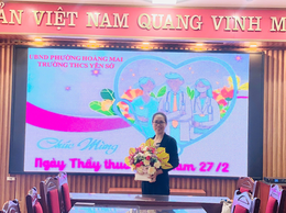 TRƯỜNG THCS YÊN SỞ CHÚC MỪNG NGÀY THẦY THUỐC VIỆT NAM 27/02