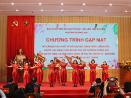 Phường Hoàng Mai tổ chức gặp mặt kỷ niệm 116 năm Ngày Quốc tế Phụ nữ (08/3/1910 – 08/3/2026) và 1986 năm Khởi nghĩa Hai Bà Trưng