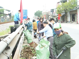 Ra quân tổng vệ sinh môi trường chào mừng bầu cử đại biểu Quốc hội khóa XVI và bầu cử đại biểu HĐND các cấp nhiệm kỳ 2026–2031