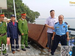 Tây Hồ ra quân ngăn chặn, xử lý vi phạm, đảm bảo vệ sinh môi trường, trật tự khu vực hồ Tây