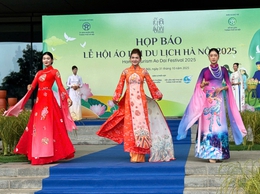 Lễ hội Áo dài Du lịch Hà Nội 2025: Tỏa sáng tinh hoa di sản