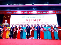 Xã Thiên Lộc gặp mặt nữ cán bộ nhân kỷ niệm Ngày Quốc tế Phụ nữ 8/3